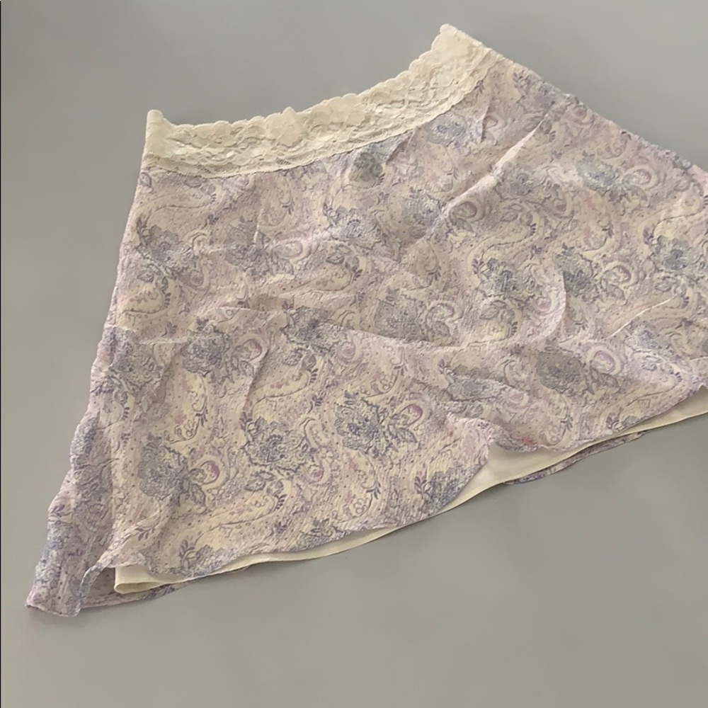 Express silk skirt